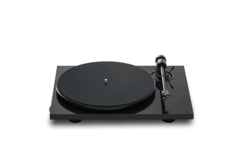 Project Plattenspieler E1.2 Hochglanz Schwarz